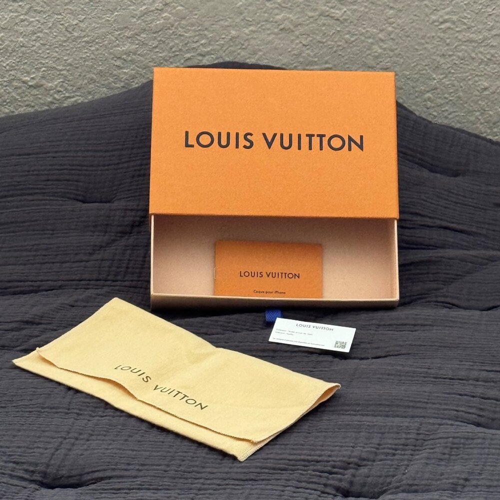 Final Price-Quick Sale-Louis Vuitton drawer style box for wallet w/Dust bag